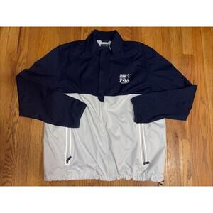 Ralph Lauren Womens XL Jacket Golf Full Zip KPMG Womens Aronimink Lightweight